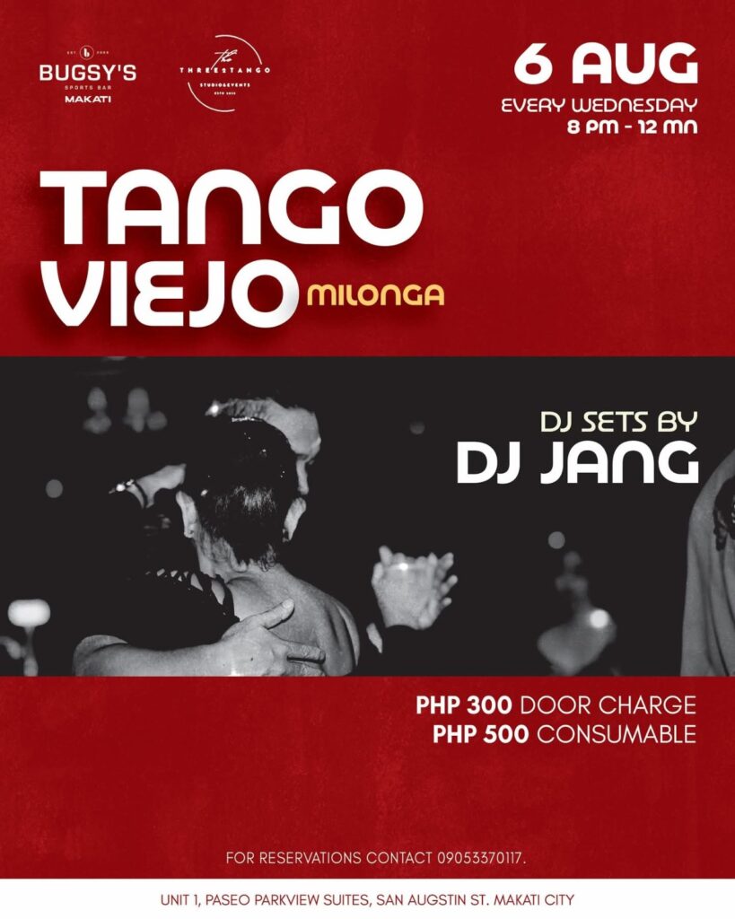 Tango Viejo Milonga Wednesdays